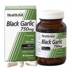 HealthAid Black Garlic 750mg  NEW 30  Capsule