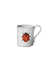 x John Derian ladybug mug