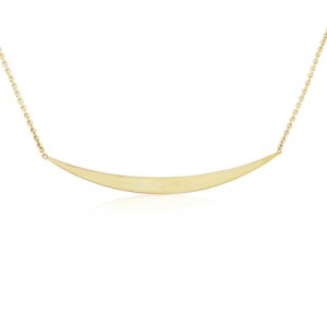 9ct Wide Bar 17 Necklace CN996-17