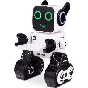 Costway K3 programmable touch & sound control piggy sing dance robot-white