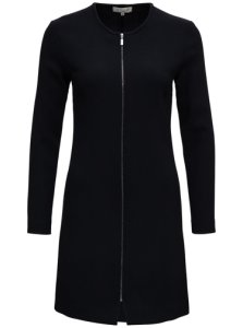 Antonelli Black Orazio Dress In Wool Blend