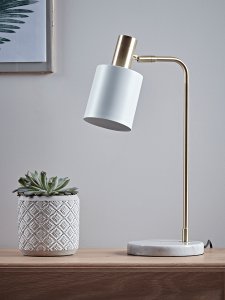 Hudson Desk Lamp - White