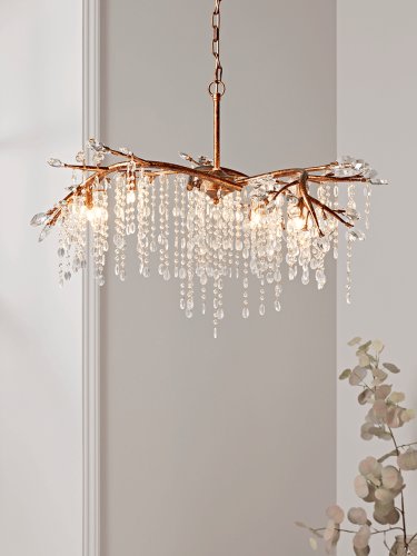 NEW Cascading Crystals Chandelier