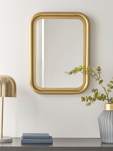 NEW Clawson Wall Mirror - Brass