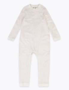 Adaptive Cotton Striped Sleepsuit (3-16 Yrs) pink