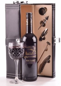 Bunches Red wine gift case