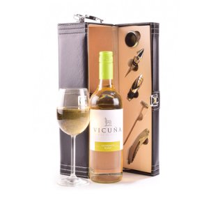 Bunches White wine gift case