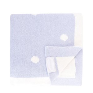 Shnuggle Knitted Cotton Blanket - Cloud