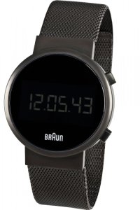 Mens Braun Alarm Watch BN0036BKBKMHG
