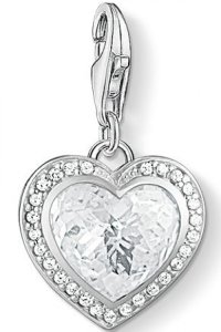 Thomas Sabo Jewellery Charm Club Heart Charm JEWEL 1362-051-14