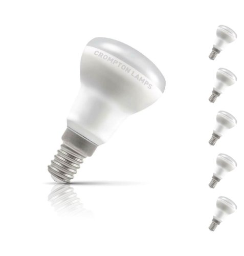 Crompton R39 Reflector LED Light Bulb E14 4.5W (35W Eqv) Warm White 5-Pack