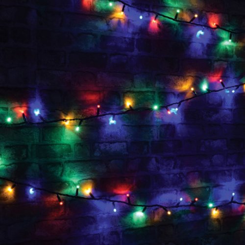 Lyyt-Connect 8m 100 Multi-Coloured LED Connectable Outdoor String Lights