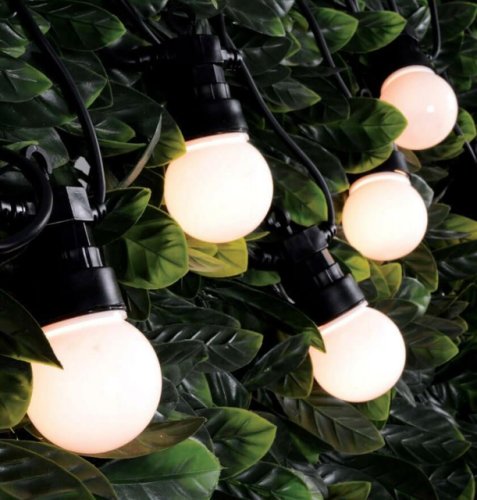 Lyyt LED Festoon Light 5 Metre Warm White Waterproof (10 Lights)