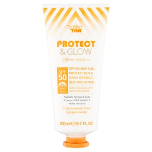 Skinny Tan Protect and Glow Lotion SPF 30 200ml