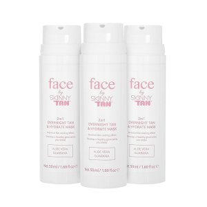 Skinny Tan Triple Deal Face 2IN1 Overnight Tan & Hydrate Mask 50ml
