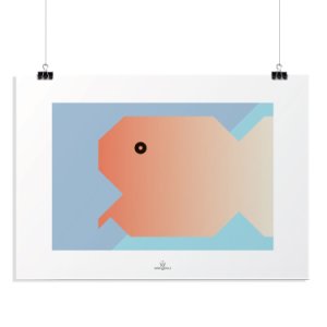 Papier Merveille - Fish Poster