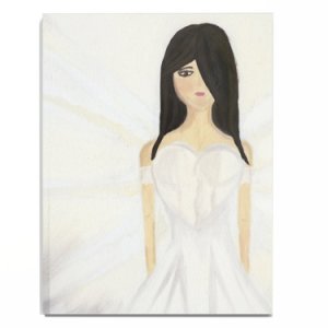 Philosofée by Glaucia Stanganelli - White Heart Of Pure Light Notebook