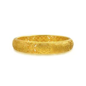 'The Oriental' 999.9 Gold Bangle