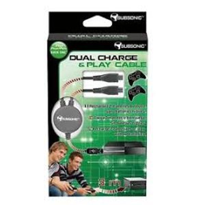 Subsonic Dual Charge and Play Cable Xbox One