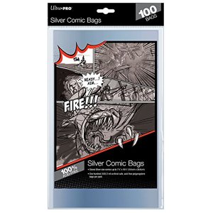 Ultra Pro Silver Comic Bags: Pack 100