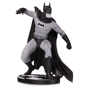 Black & White Batman Statue By Gene Colan