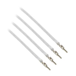CableMod ModFlex Sleeved Cable White 60cm - 4 Pack