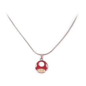 Nintendo - Super Mario Bros. Red Mushroom Chain Pendant Necklace