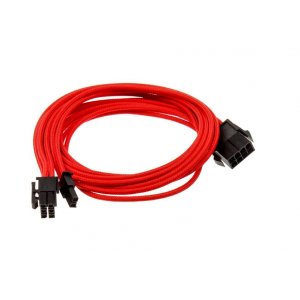 Phanteks 6 2-Pin PCIe Cable Extension 50cm Sleeved Red