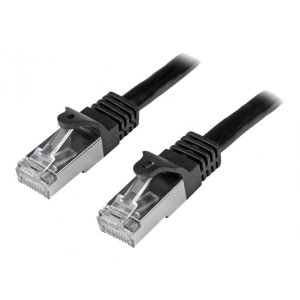 Startech (0.5m) Cat6 Shielded Gigabit Network Cable (Black)