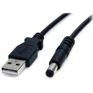 StarTech 0.9m USB to Type M Barrel 5V DC Power Cable