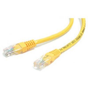 StarTech 1ft Yellow Molded Category 5e (350 MHz) UTP Patch Cable