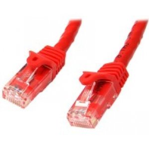 StarTech Cat6 Patch Cable with Snagless RJ45 Connectors 10 m Red