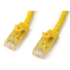 StarTech Cat6 Patch Cable with Snagless RJ45 Connectors 10 m Yellow