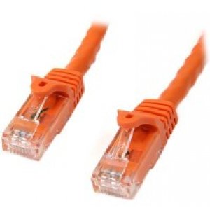 StarTech Cat6 Patch Cable with Snagless RJ45 Connectors 7 m Orange
