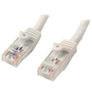 StarTech Cat6 Patch Cable with Snagless RJ45 Connectors 7 m White