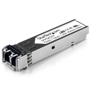 StarTech Cisco Compatible Gigabit Fiber SFP Transceiver Module MM LC w/DDM
