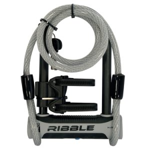 Ribble - D-Lock with Cable R-D500 Black/Grey