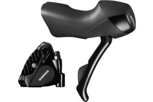 Shimano - RS505 Hydraulic Disc Brake with RS505 calipers + Mech...
