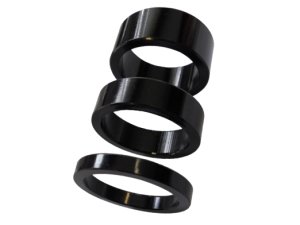 Trivio - Headset Spacers Alloy 1 1/8 Black 15mm