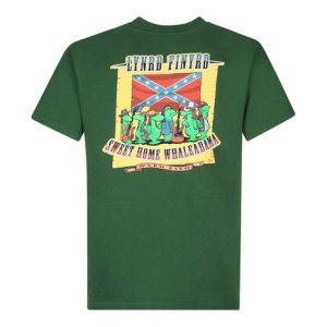 Weird Fish Lynrd Finyrd Artist T-Shirt Olive Size 2XL