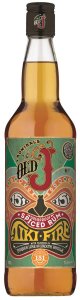 Admiral Vernons - Old J Tiki Fire Spiced Rum 70cl Bottle