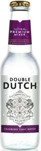 Double Dutch - Cranberry And Ginger Tonic Water 24x 200ml Bottles