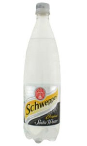 Schweppes - Soda Water 6x 1 Litre Plastic Bottles