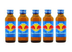 Genuine & Original Thai Red Bull Krating Daeng 5 Bottle Energy Drink 150 ml NEW