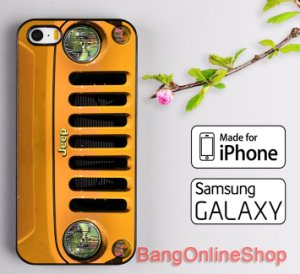 Jeep Wrangler Orange Cover iPhone 7 7+ 6 6s 6+ 6s+ 5 5s SE Samsung S8 S8+ Case
