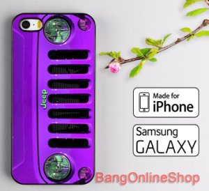 Jeep Wrangler Purple Cover iPhone 7 7+ 6 6s 6+ 6s+ 5 5s SE Samsung S8 S8+ Case