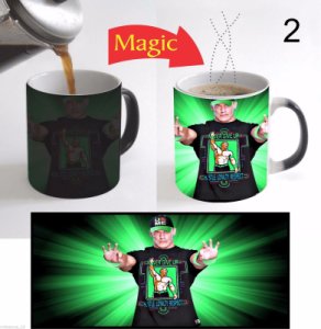 John Cena Magic Mug Color Change Tea Coffee Mug 11 Oz. for Christmas Gift - 2