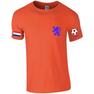Netherlands Holland Football T Shirt Mens Soccer T Shirt 2018