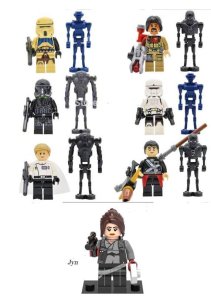 Star Wars Rogue One Minifigures - Lego Star Wars Style