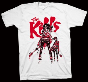 The Kills T-Shirt The Dead Weather, Arcade Fire, The Raconteurs, Jack White